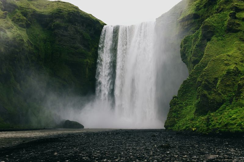 Skogafoss waterfall